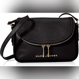 Marc Jacobs Groove Black Leather Crossbody Bag